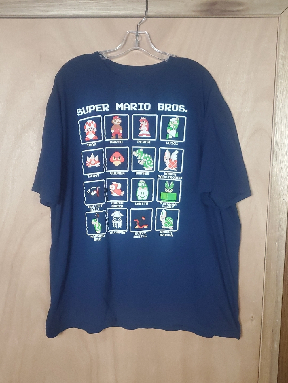 Super Mario Bros. Navy Graphic Tee